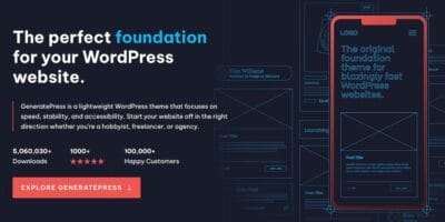 Theme Generatepress