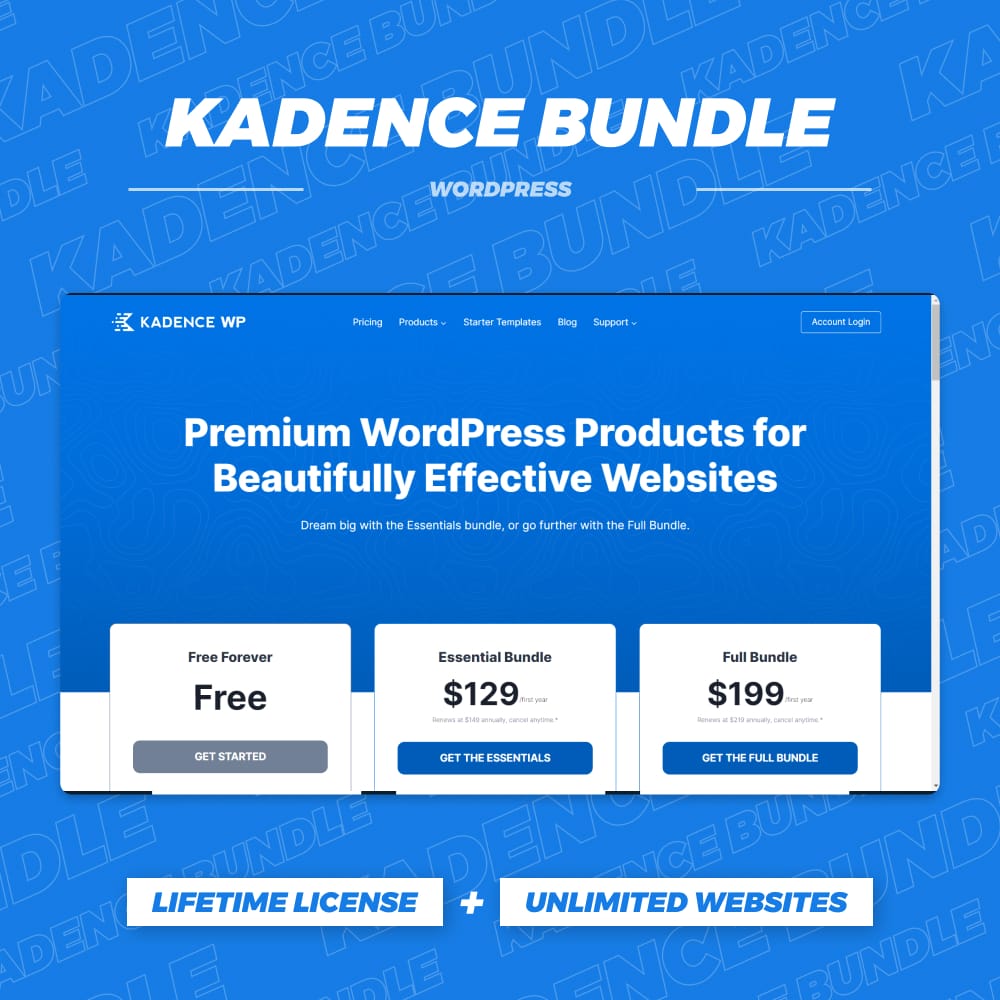 QuickSite Store - Kadence Theme Pro - Key chính hãng, bản quyền
