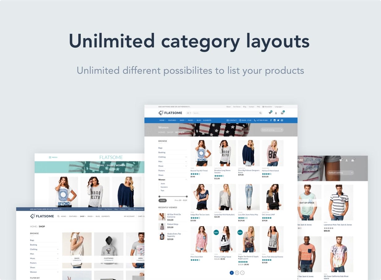 QuickSite Store - Flatsome - Có key lifetime dùng nhiều web