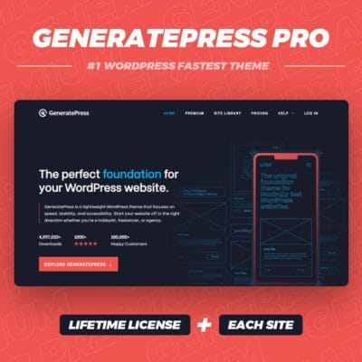 generatepress premium QuickSite Store - GeneratePress Premium - Key Lifetime