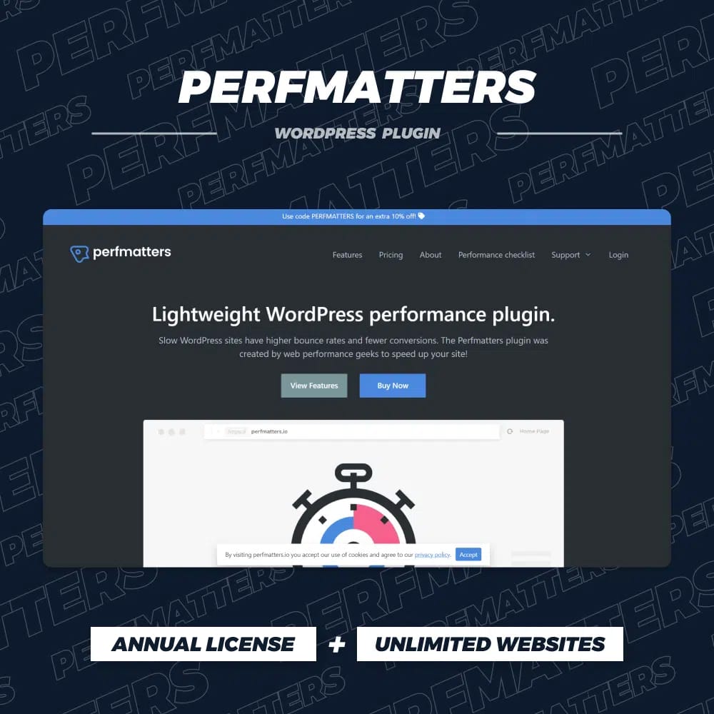 QuickSite Store - Perfmatters - Key chính hãng, bản quyền
